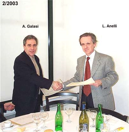 Consegna del diploma