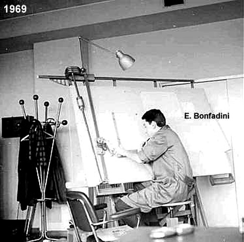 Disegnatore all'opera