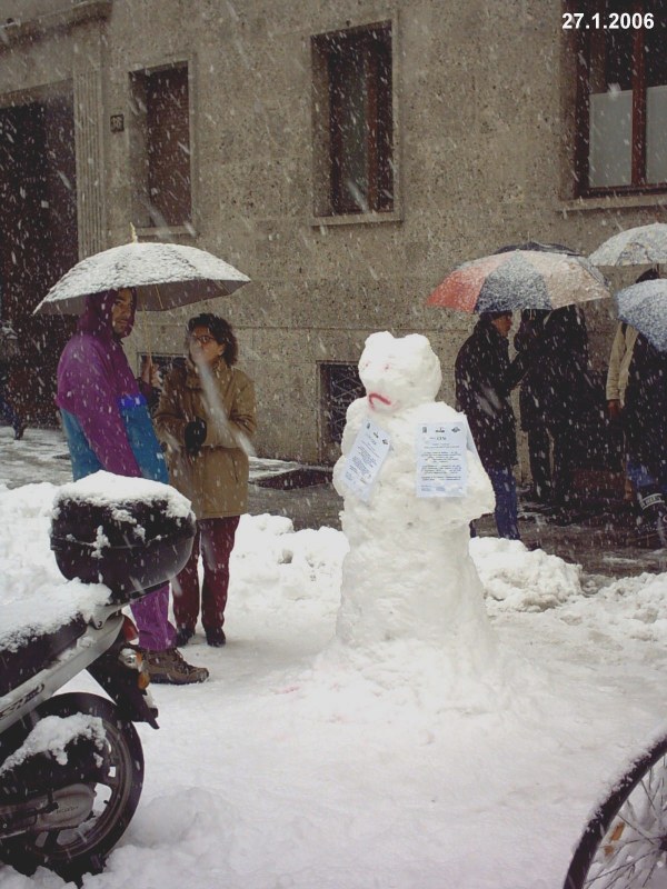 Manifestazione in prefettura